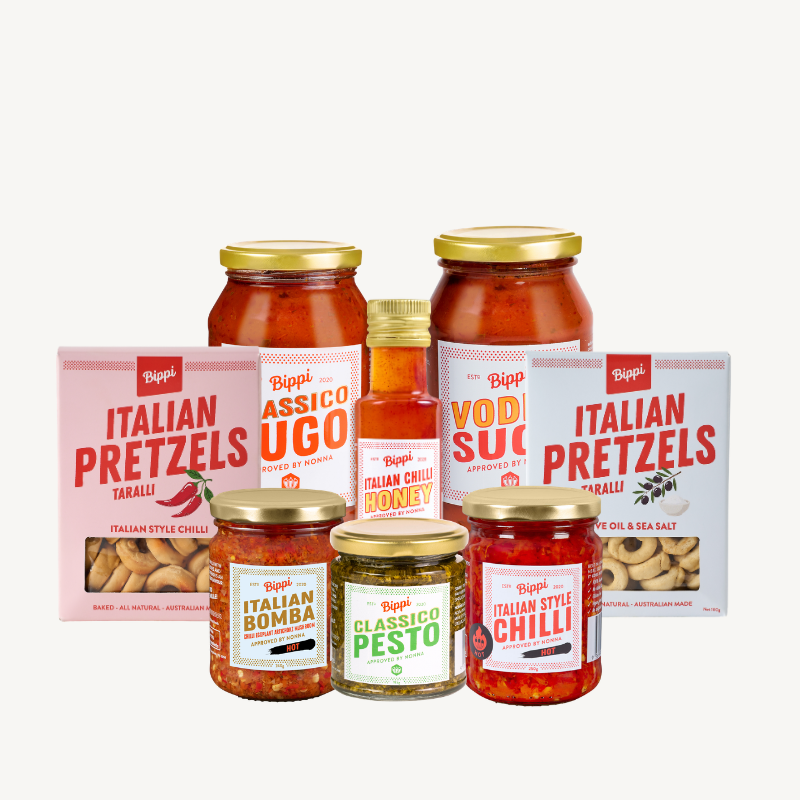 Bippi Nonna's Starter Kit of Italian condiments