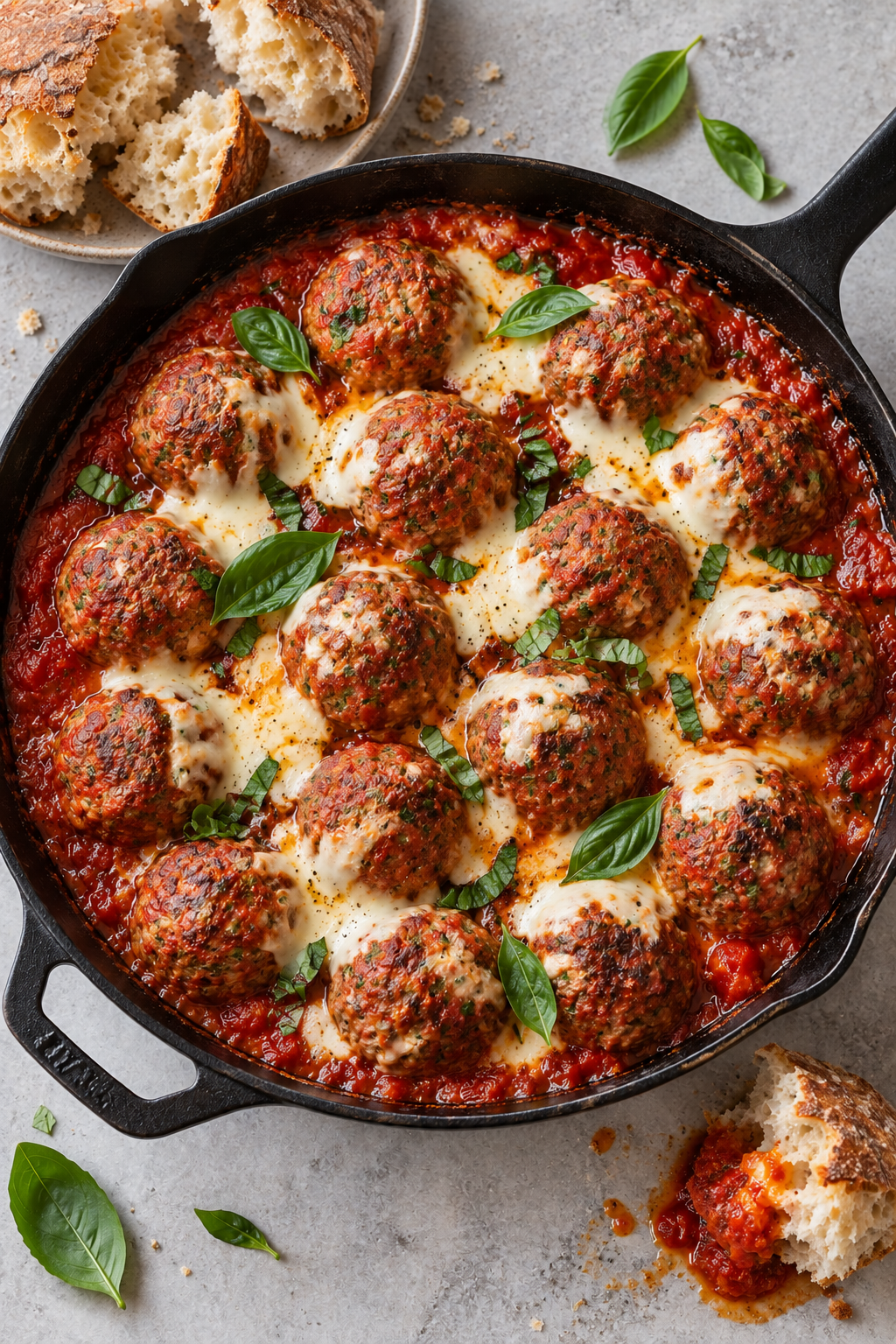 Nonna's Baked Polpette