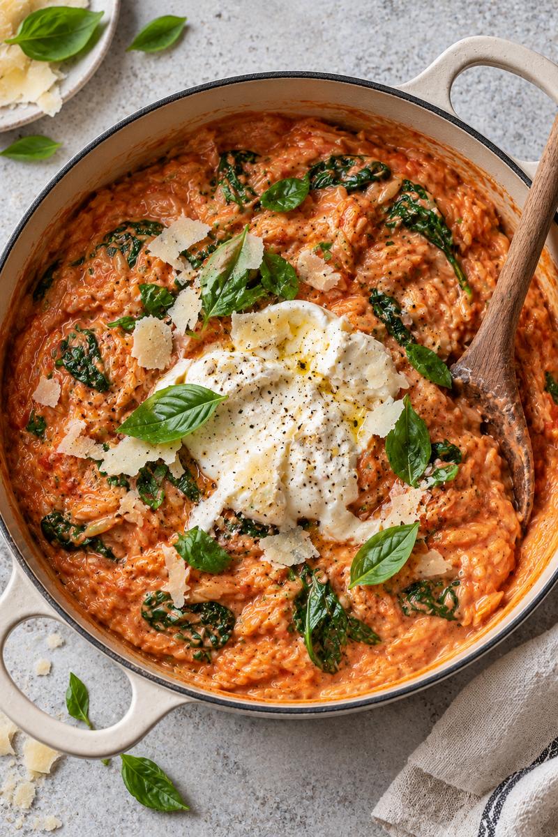 One-Pot Vodka Risoni