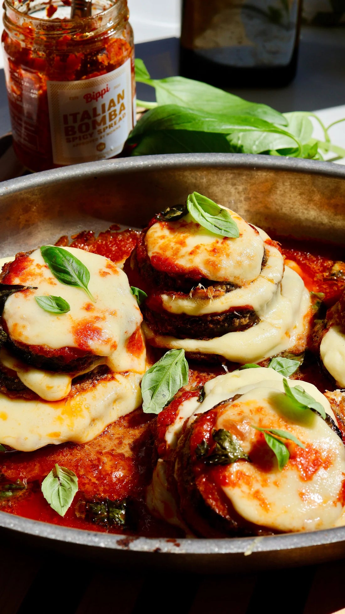 Mini Eggplant Parmigianas