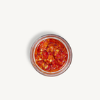 Back label of Bippi Italian Style Chilli Extra Hot jar