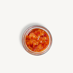Back label of Bippi Italian Style Chilli Mild jar