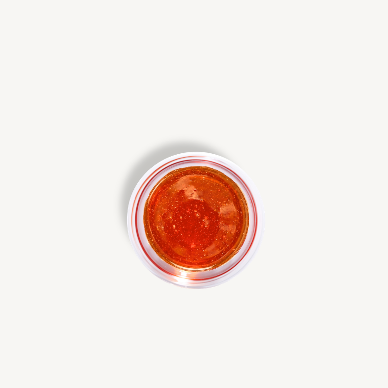 Back label of Bippi Italian Chilli Honey bottle