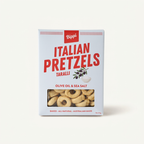 Bag of Bippi Italian Pretzels with Olive Oil and Sea Salt