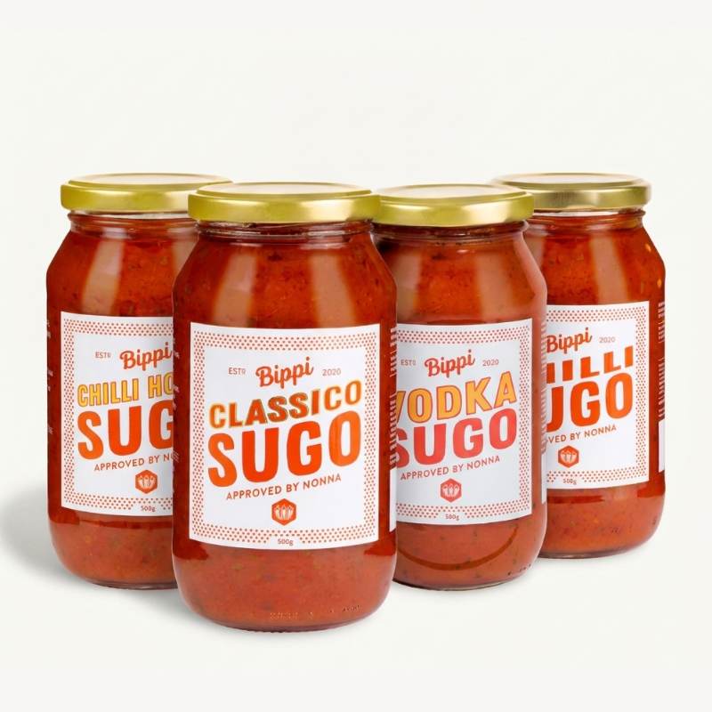 Bippi Signature Sugo Collection of Italian pasta sauces